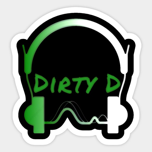 Dirty D Sticker by RealDirtyDMusic